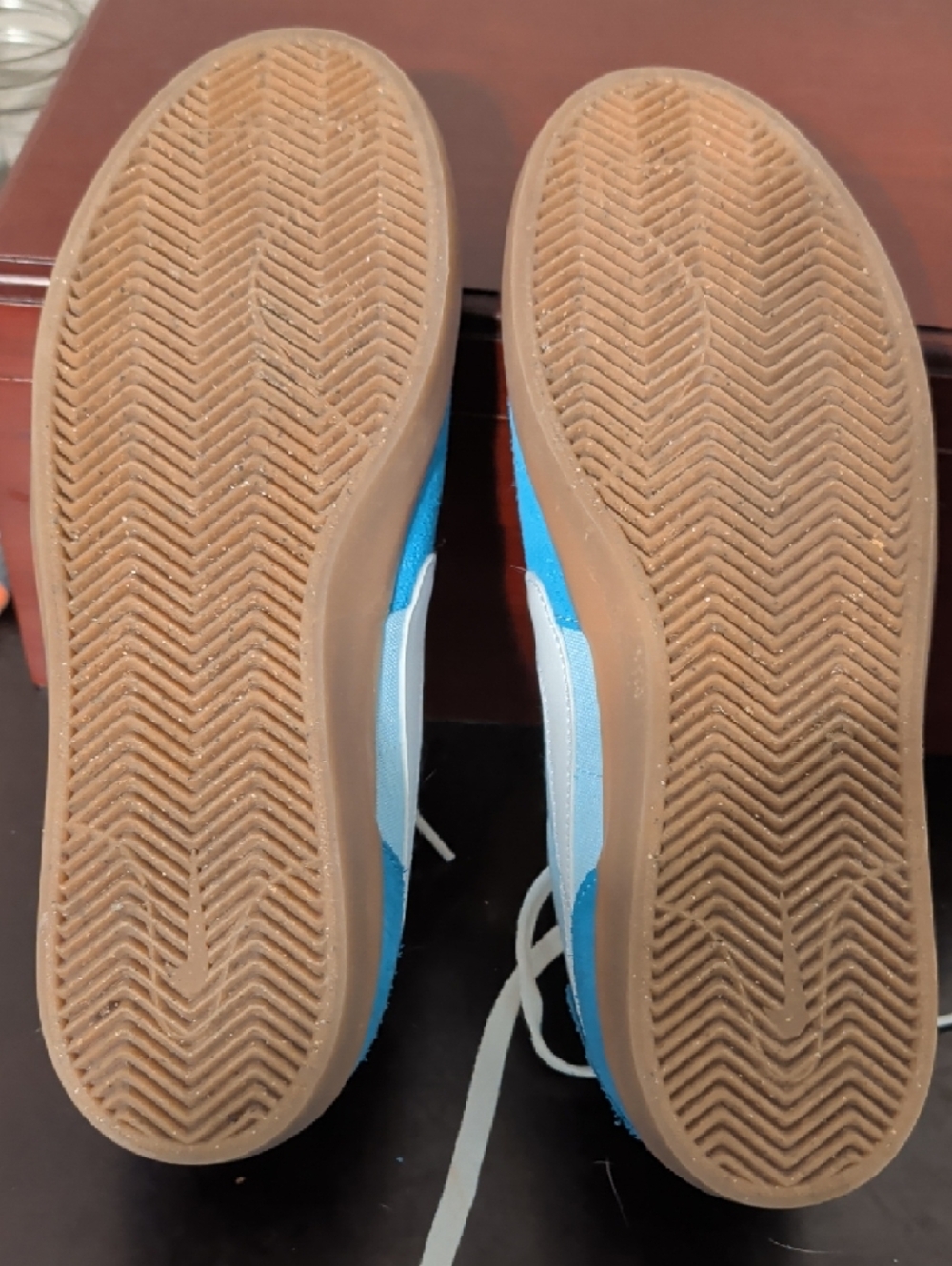 Nike SB Heritage Vulc Light Blue Suede 9M - Picture 4 of 4